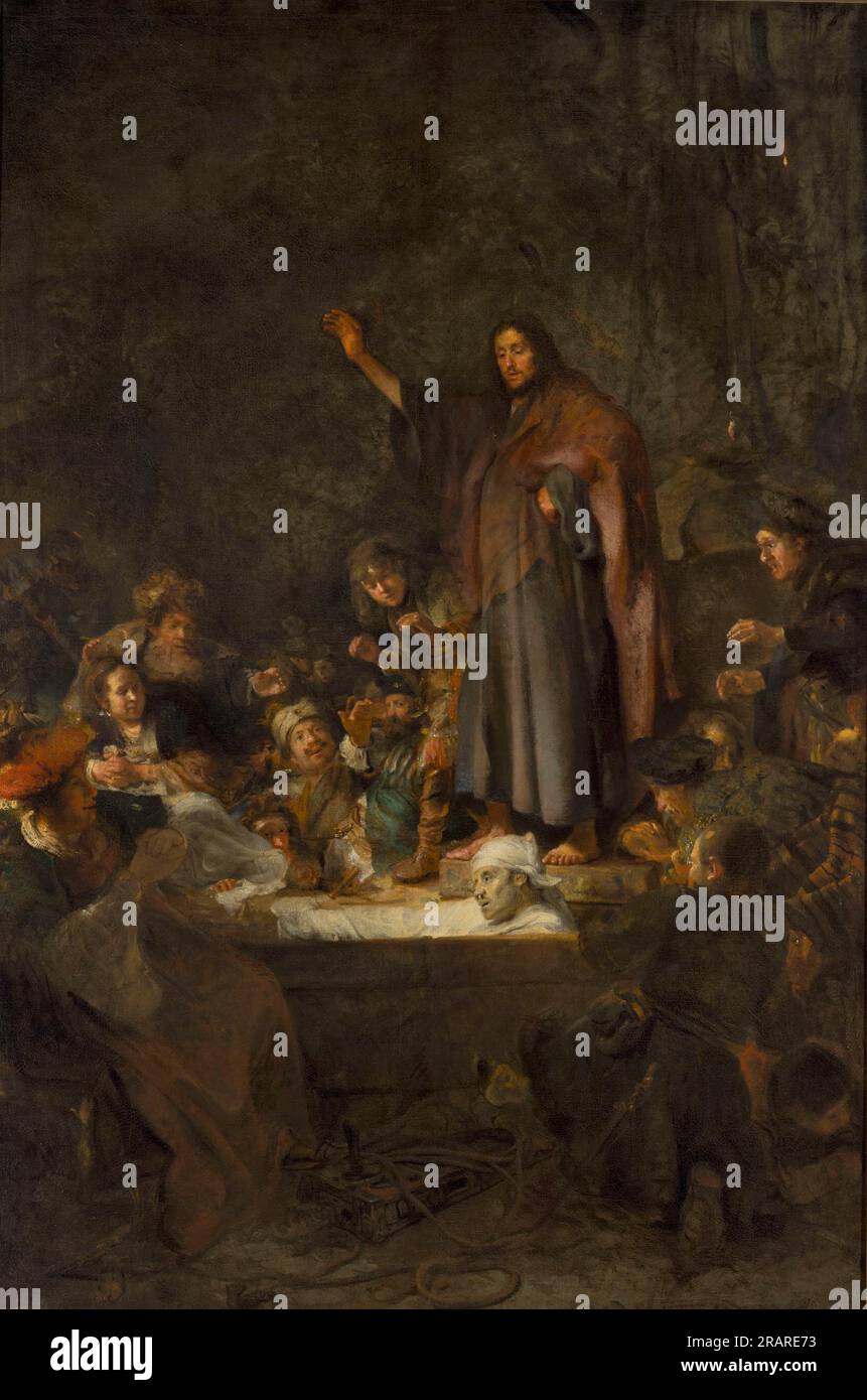 The Raising of Lazarus 1643 by Carel Fabritius Stock Photo - Alamy