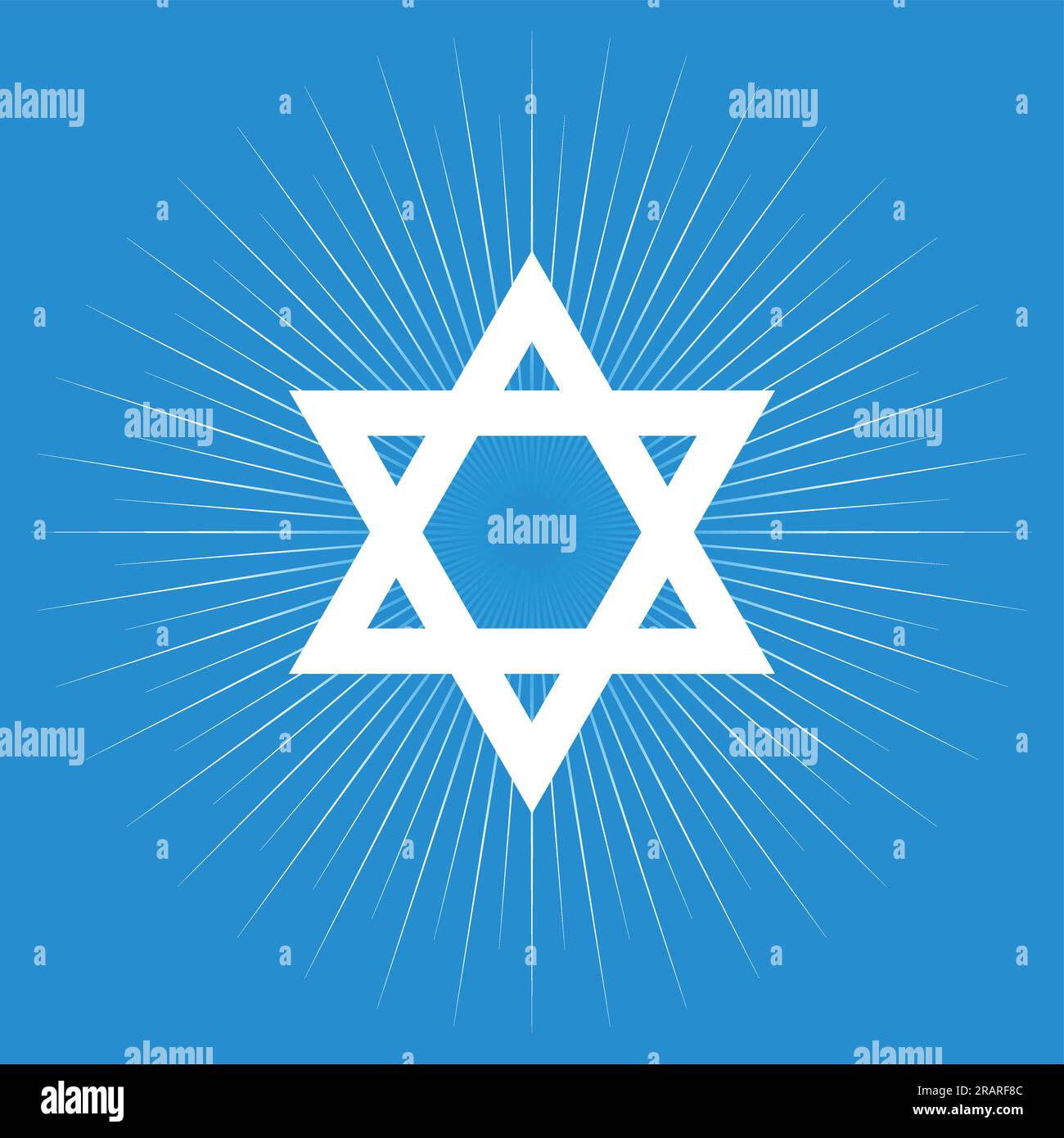 Star of David, Jewish, religion symbol Stock Vector Image & Art Alamy