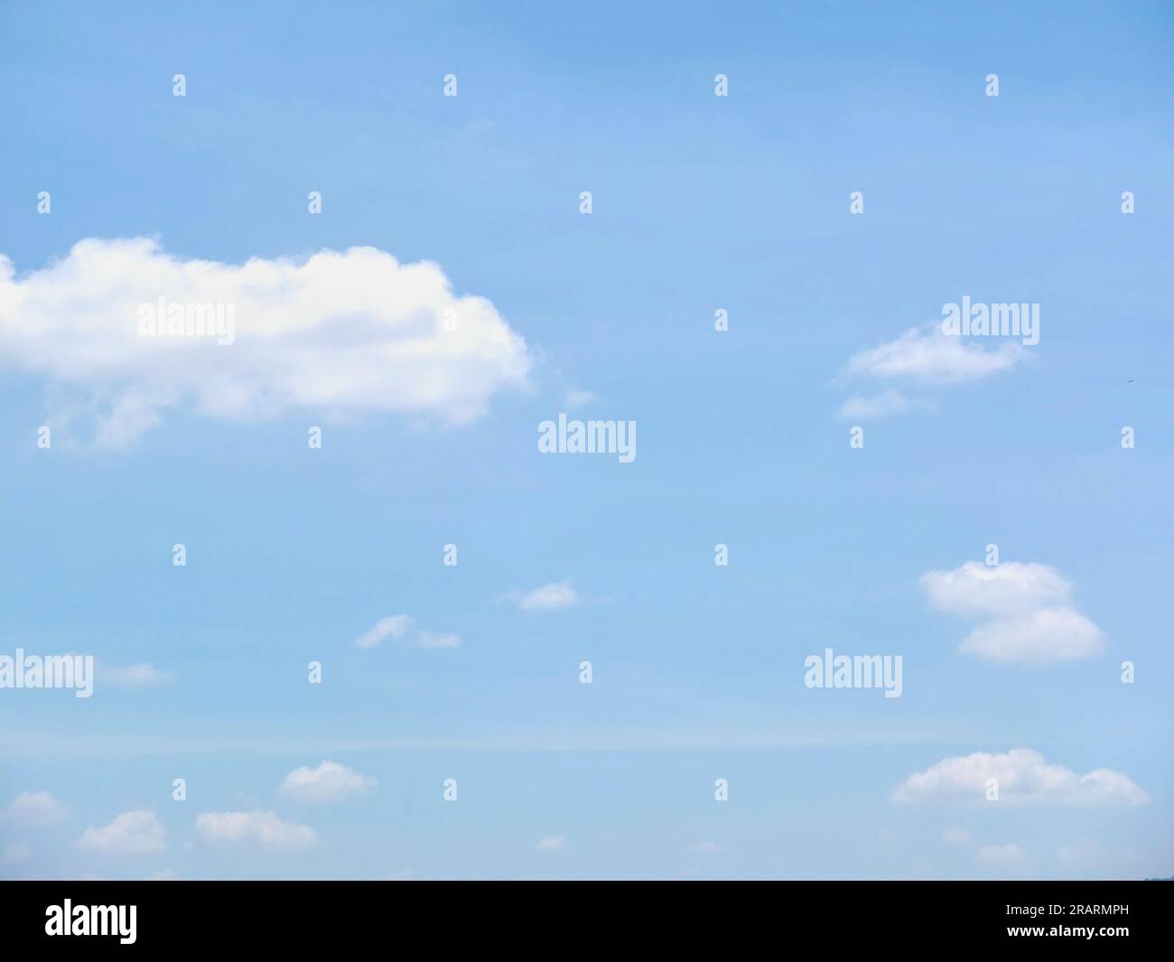 Clear sky with some high clouds hi-res stock photography and images - Alamy
