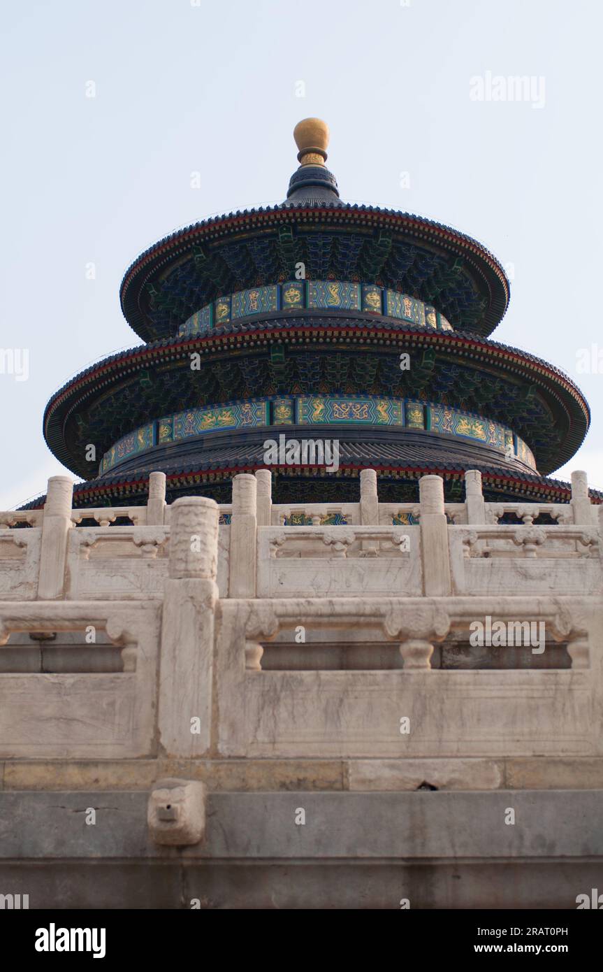 Wall Before Temple of Heaven Stock Photo - Alamy