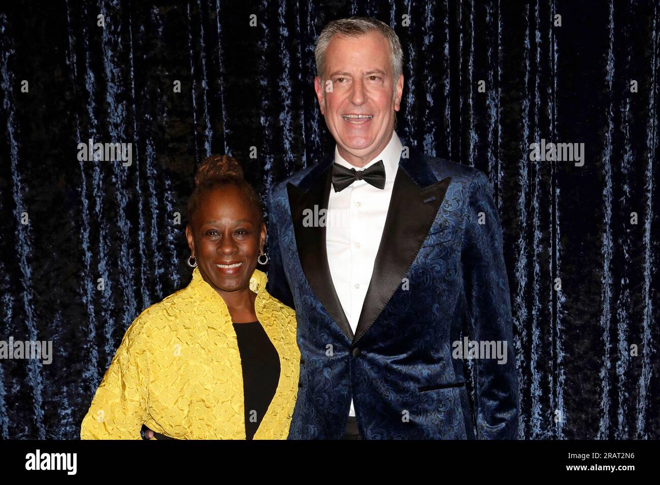 FILE Former New York City Mayor Bill de Blasio and wife Chirlane
