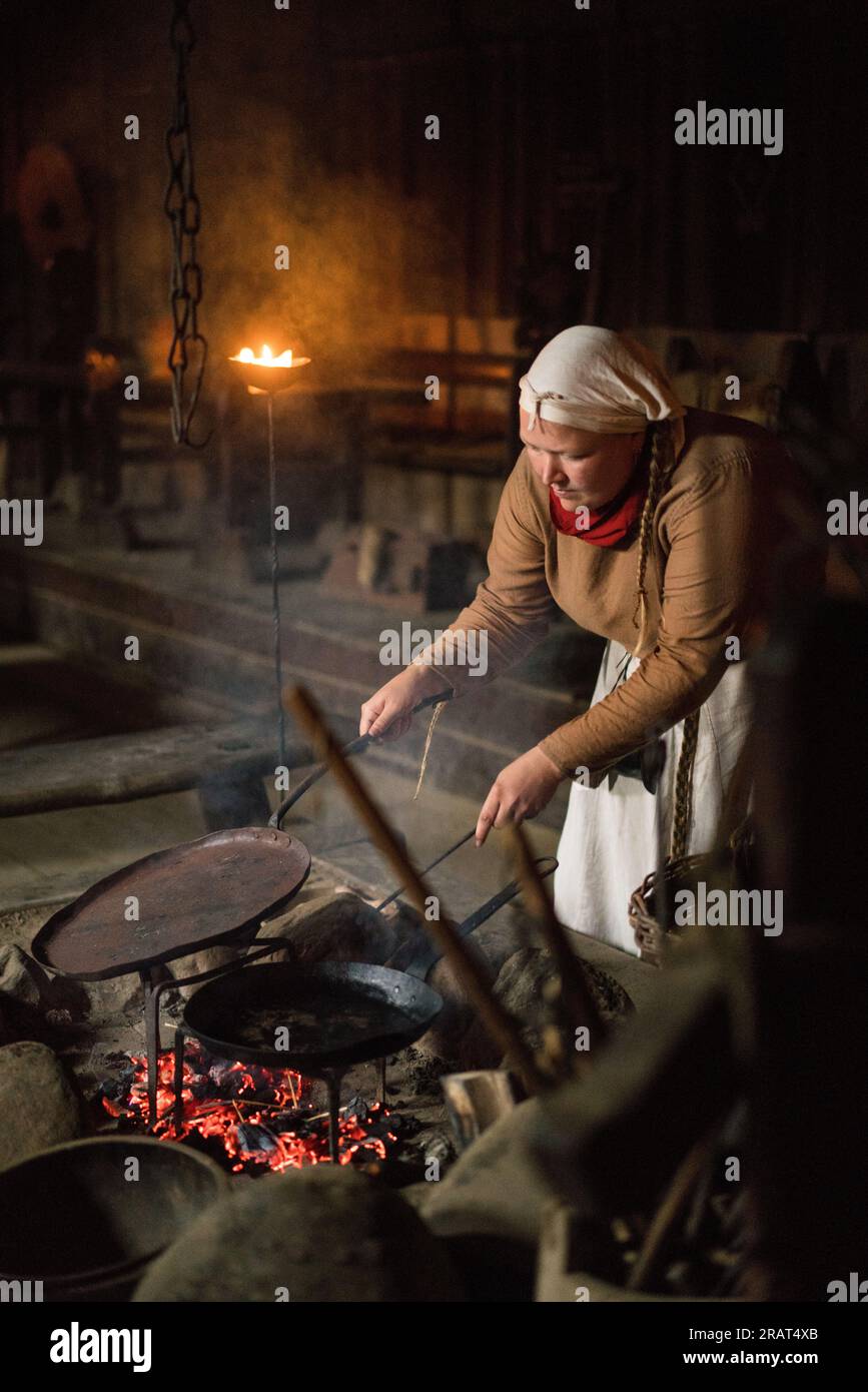 Ribe viking center hi-res stock photography and images - Alamy