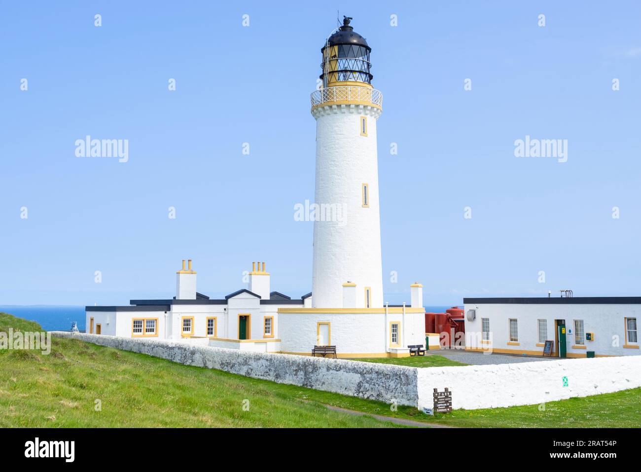 Mull of Galloway Lighthouse Rhins of Galloway peninsula Dumfries and Galloway Scotland UK GB Europe Stock Photo