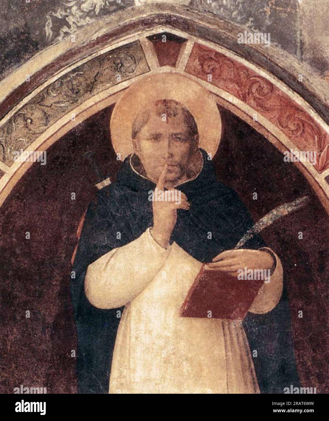 St. Peter Martyr 1442 by Fra Angelico Stock Photo