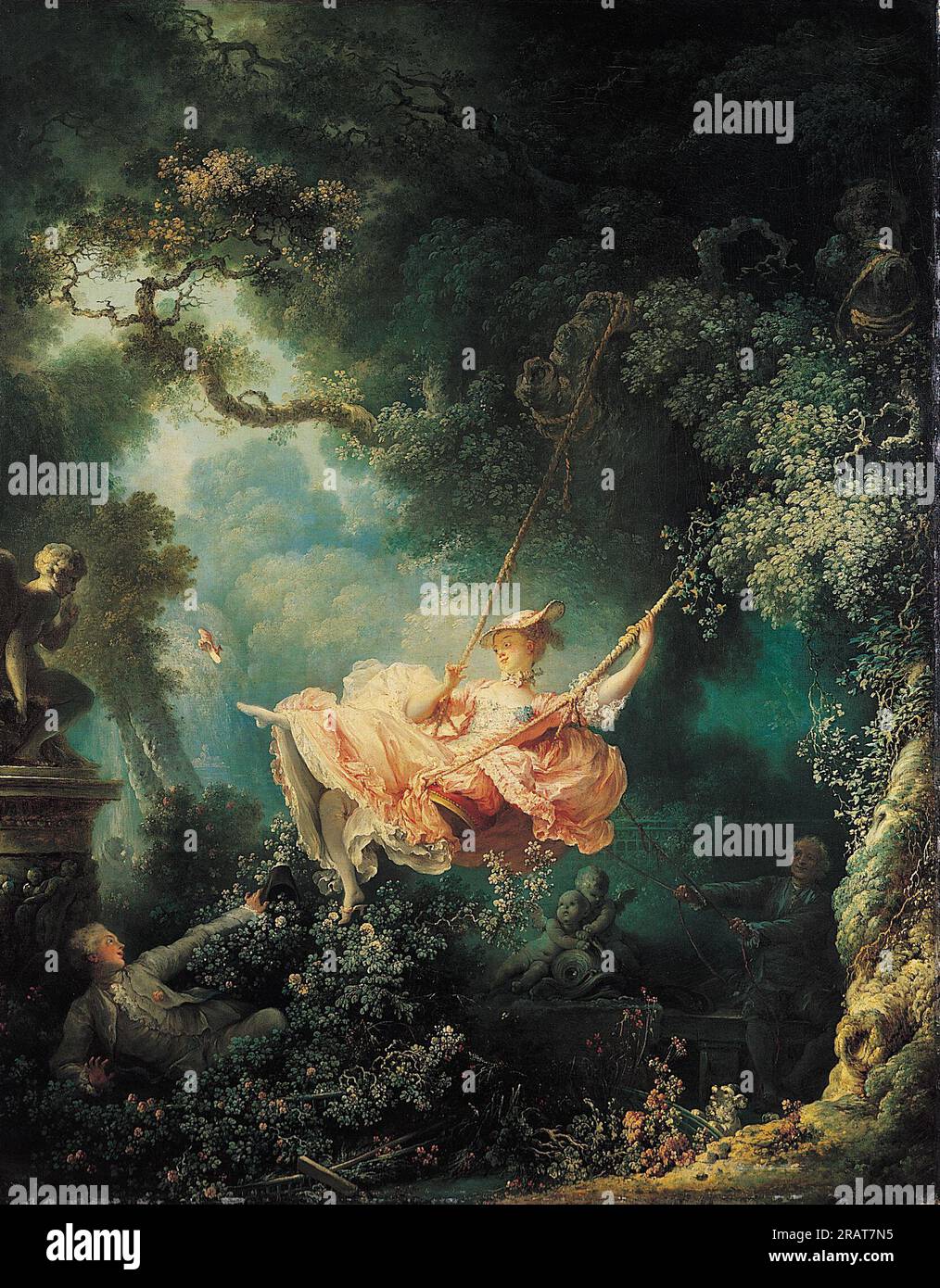 Jean honore fragonard, the swing hires stock photography and images