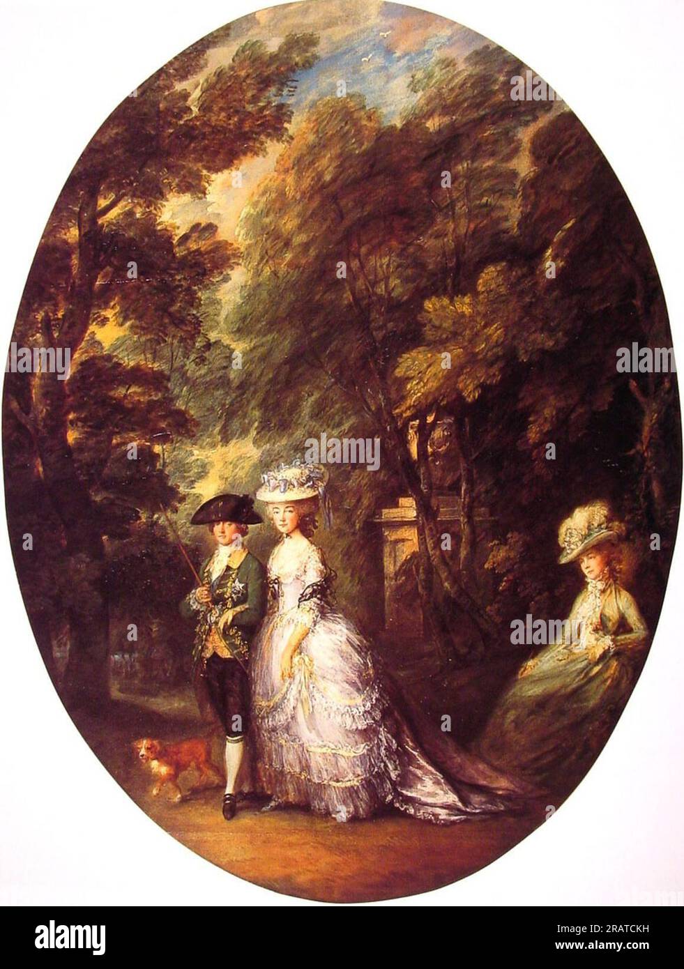 The Duke and Duchess of Cumberland 1785 by Thomas Gainsborough Stock Photo