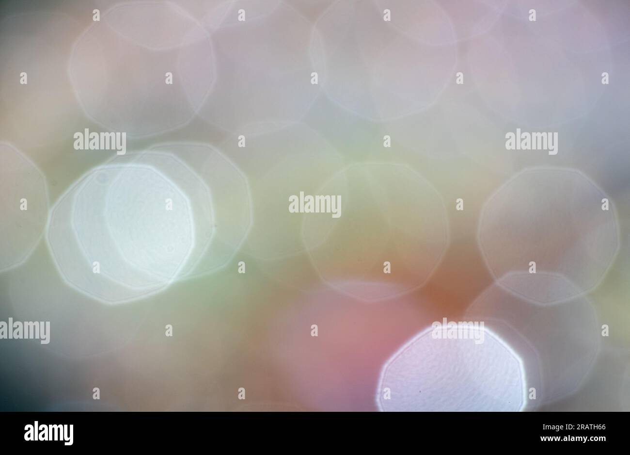 abstract background with bokeh and dots Stock Photo