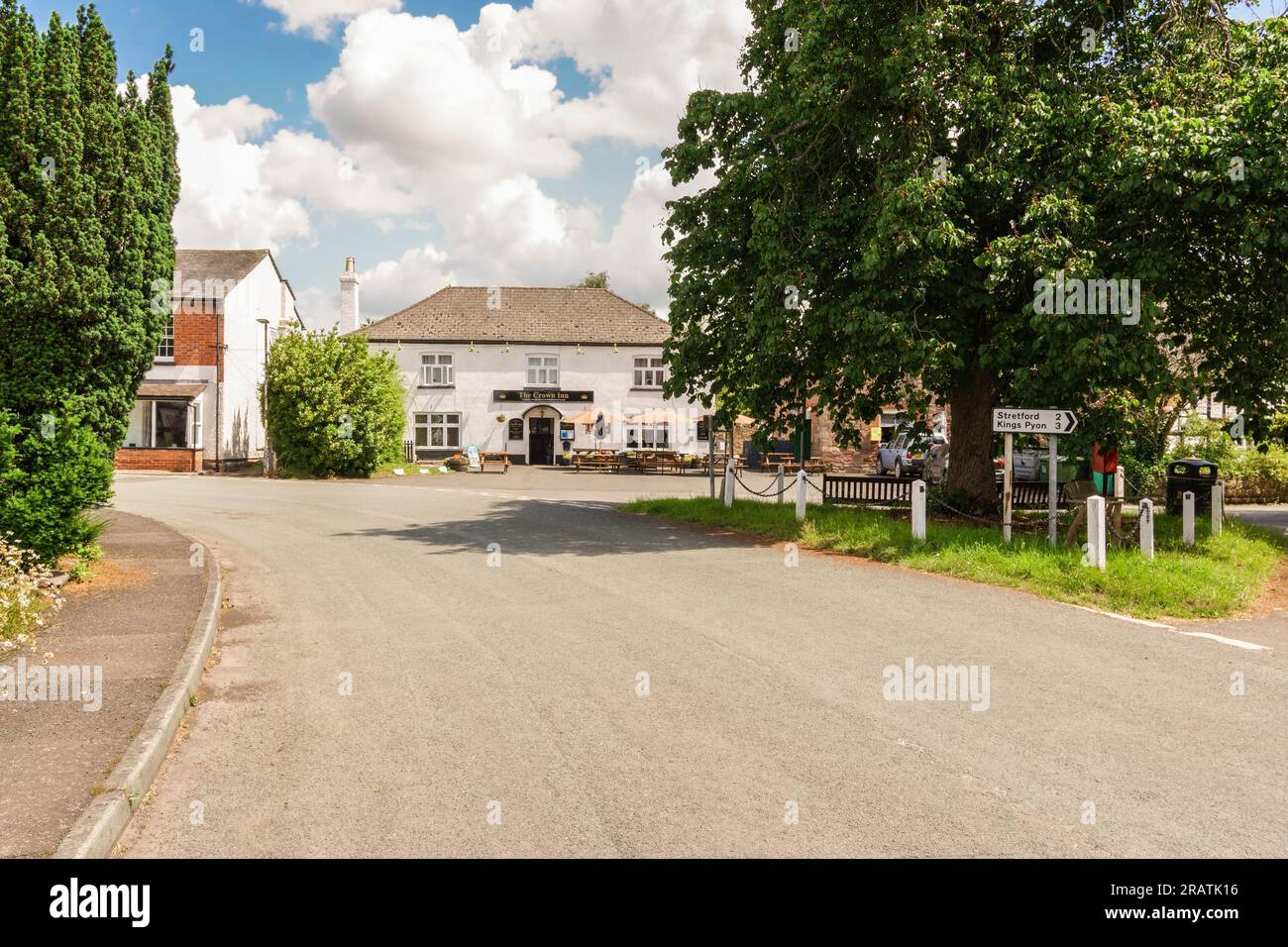 The Crown Inn at the centre of the quaint little Village of Dilwyn in