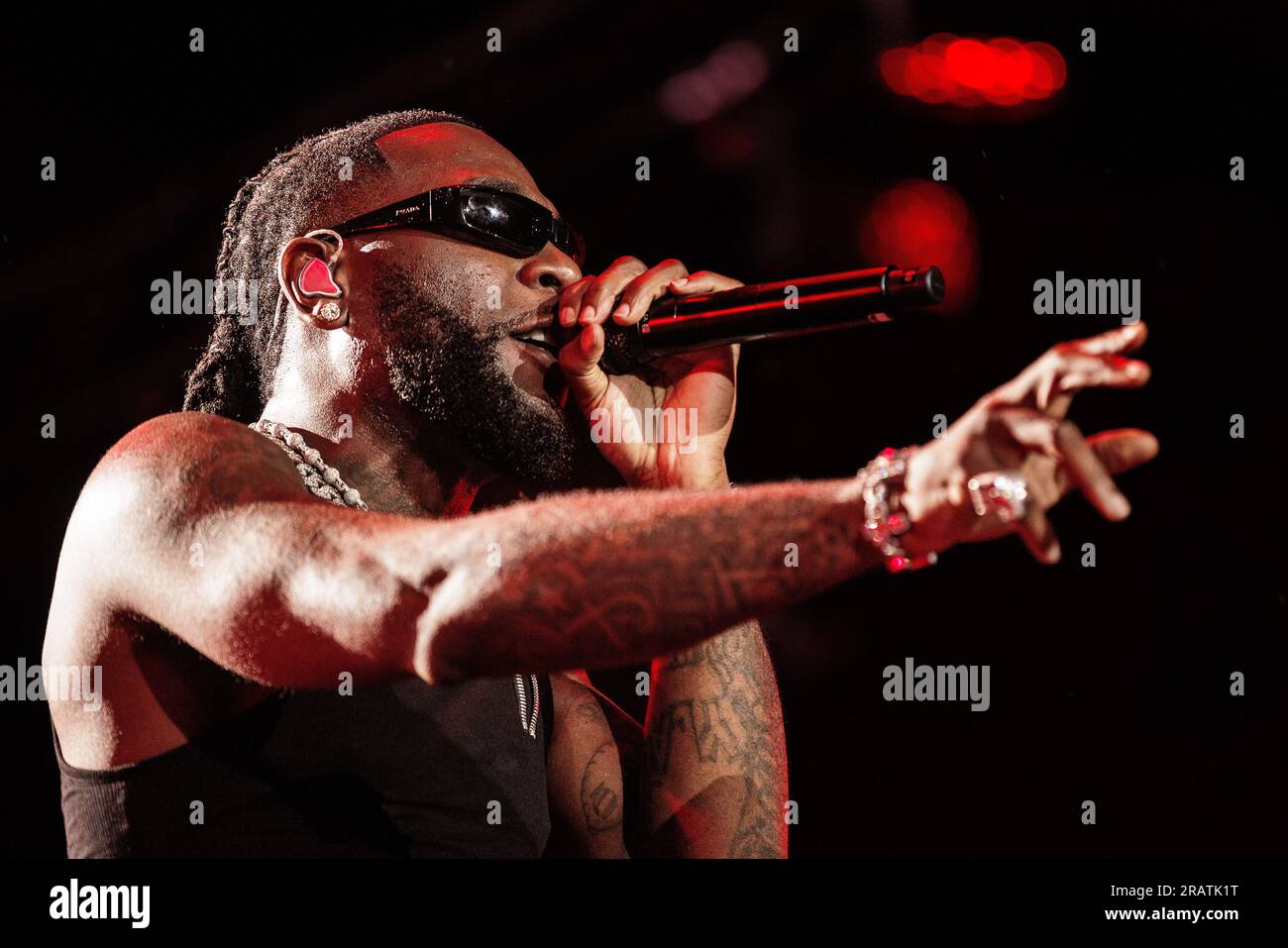 Roskilde, Denmark. 30th, June 2023. The Nigerian singer and rapper ...