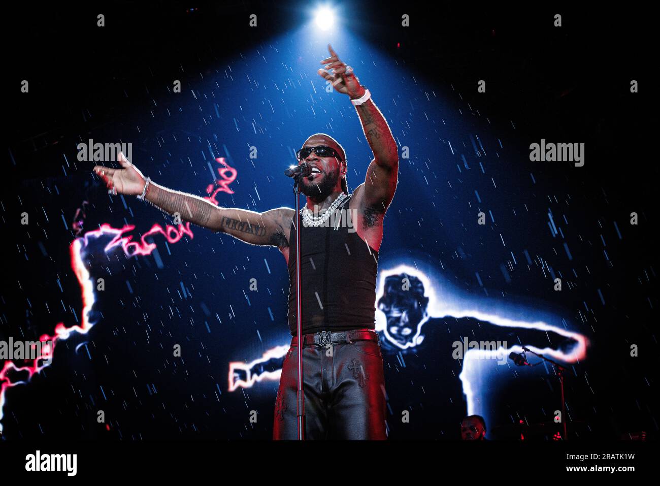 Roskilde, Denmark. 30th, June 2023. The Nigerian singer and rapper ...