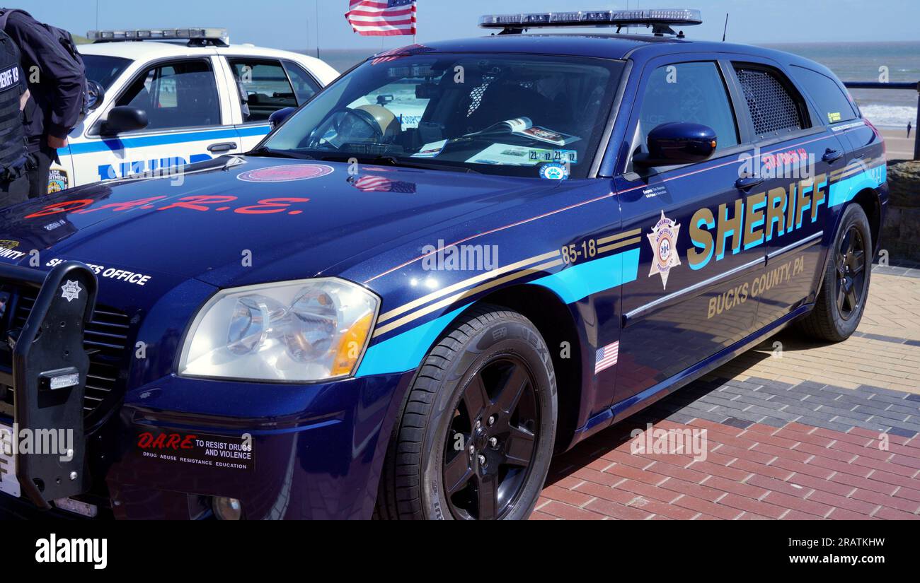 Barry Island, Vale of Wales June 16 2022 Vintage NYPD