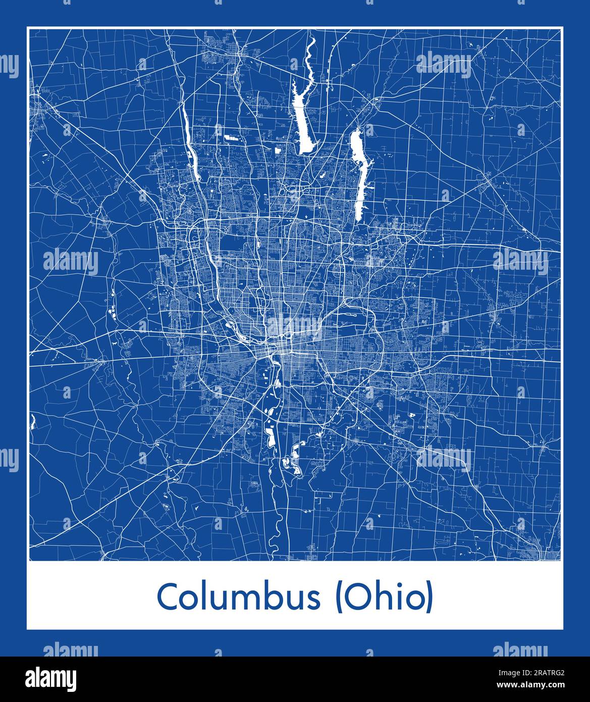 Columbus ohio map hires stock photography and images Alamy