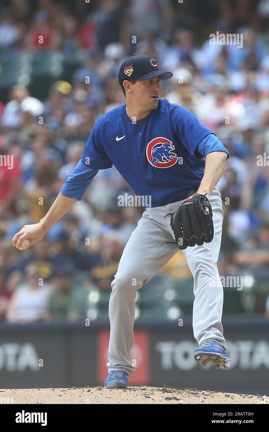 MILWAUKEE, WI - JULY 04: Chicago Cubs starting pitcher Justin