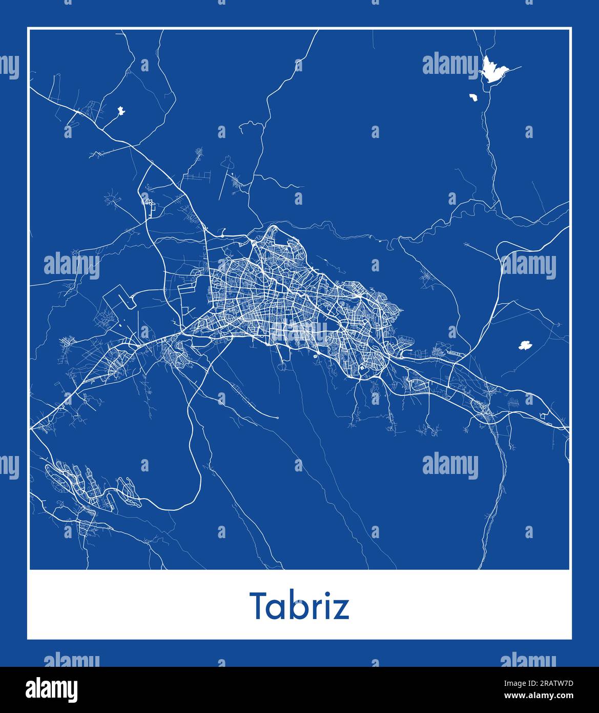 Tabriz map hires stock photography and images Alamy
