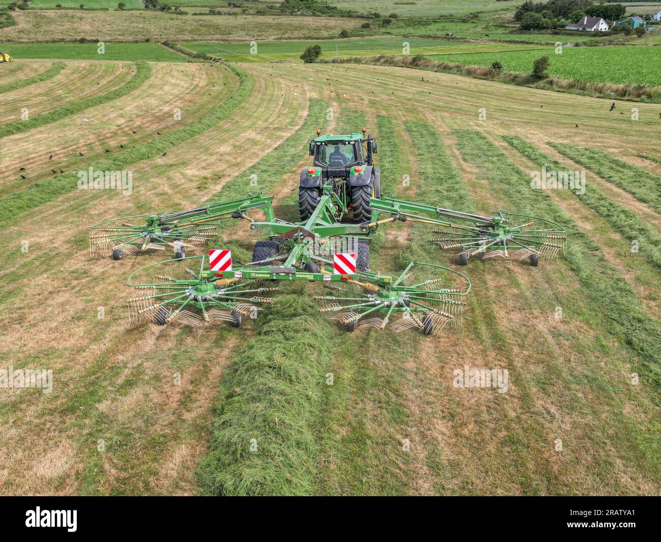 Krone rake hi-res stock photography and images - Alamy
