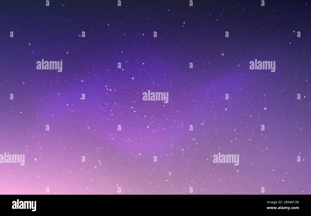 Light Purple Galaxy Background