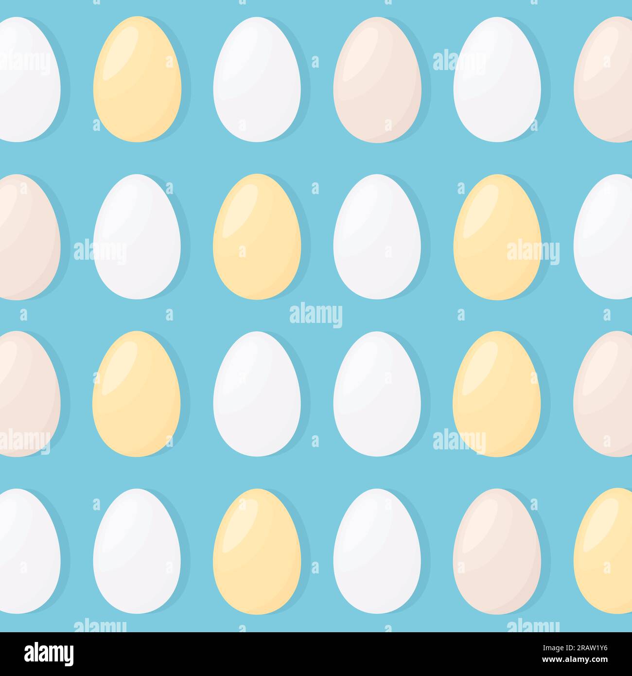 easter eggs pattern - vector illustration Stock Vector Image & Art - Alamy