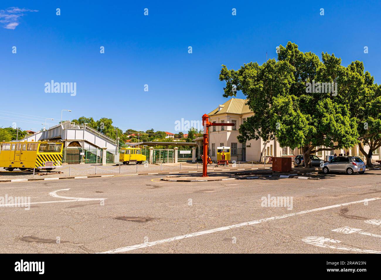 Windhoek main station Stock Photo Alamy