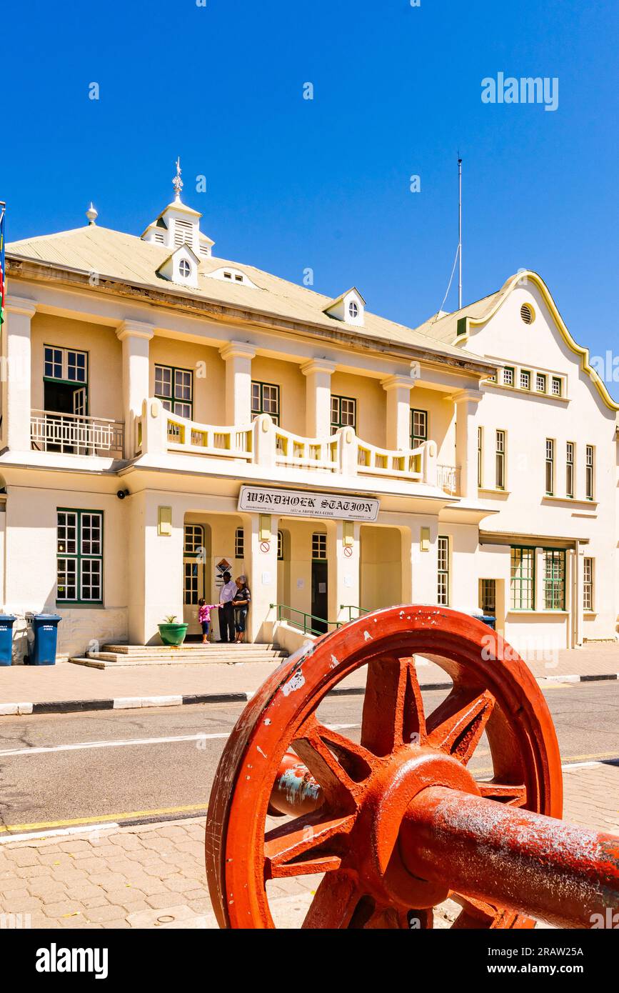 Windhoek main station Stock Photo Alamy