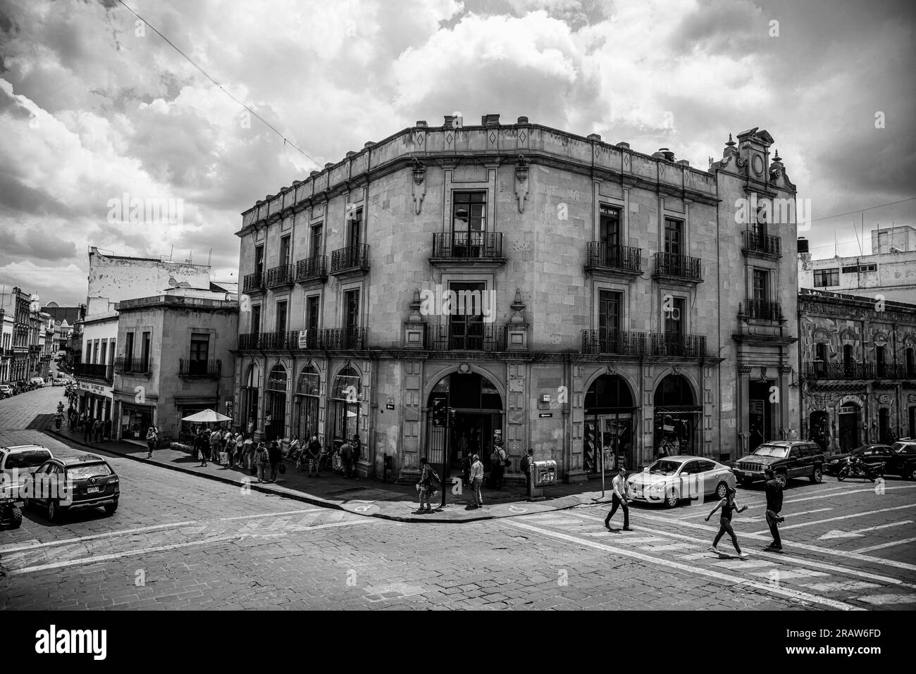Zacatecas Mexico. Colonial zone of the capital city of the state of