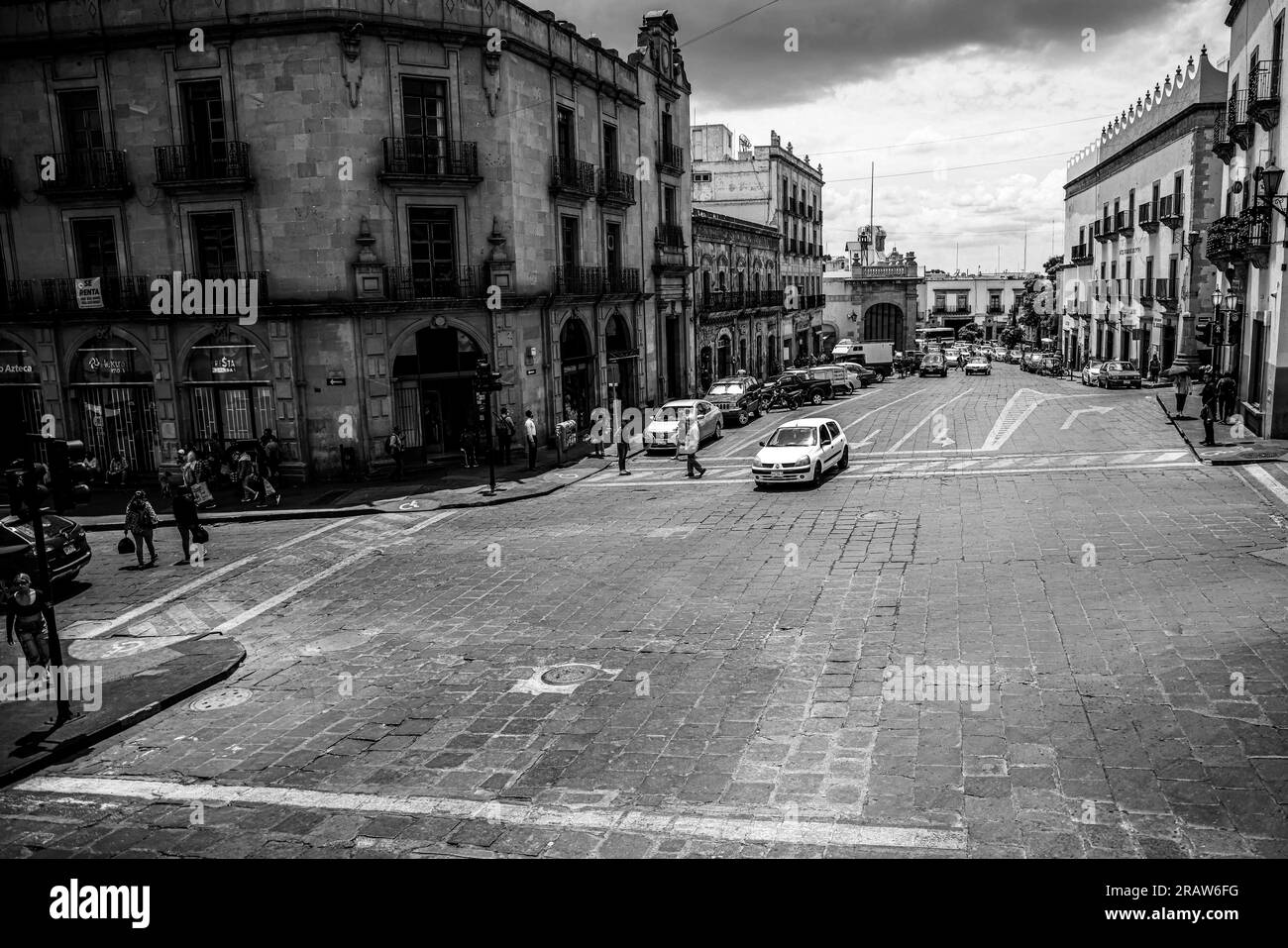 Zacatecas Mexico. Colonial zone of the capital city of the state of