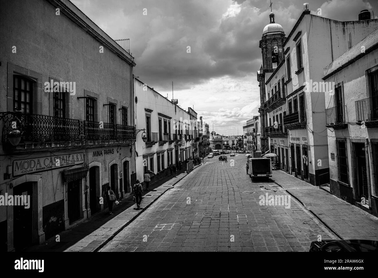 Zacatecas Mexico. Colonial zone of the capital city of the state of