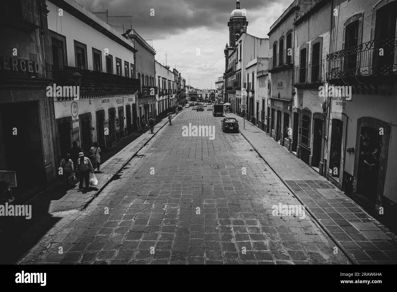 Zacatecas Mexico. Colonial zone of the capital city of the state of