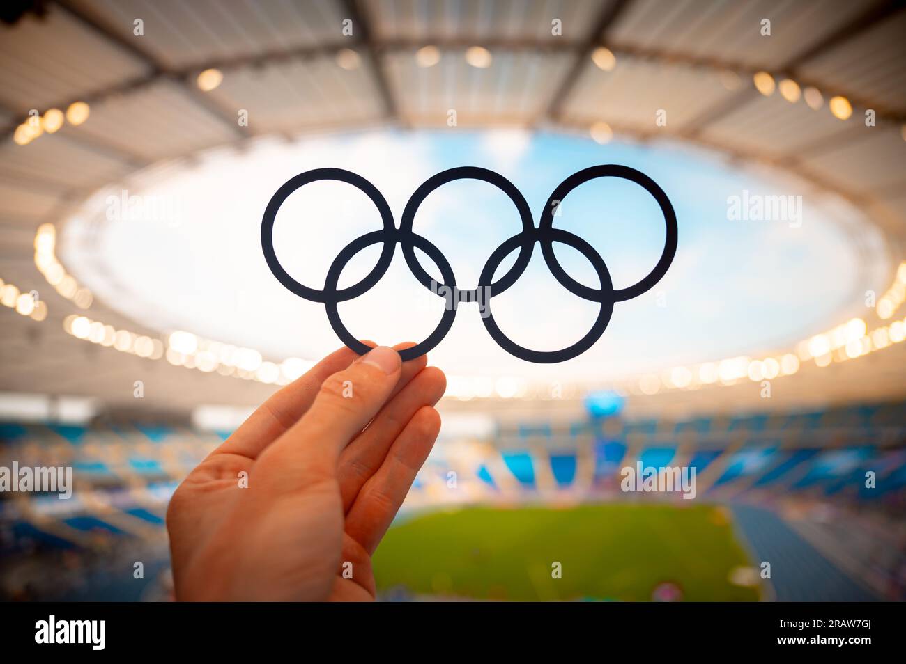 PARIS, FRANCE, JULY 7, 2023 Symbolic Connection Athlete