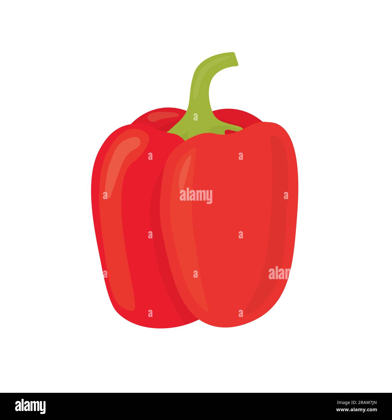 red pepper, paprika icon -vector illustration Stock Vector