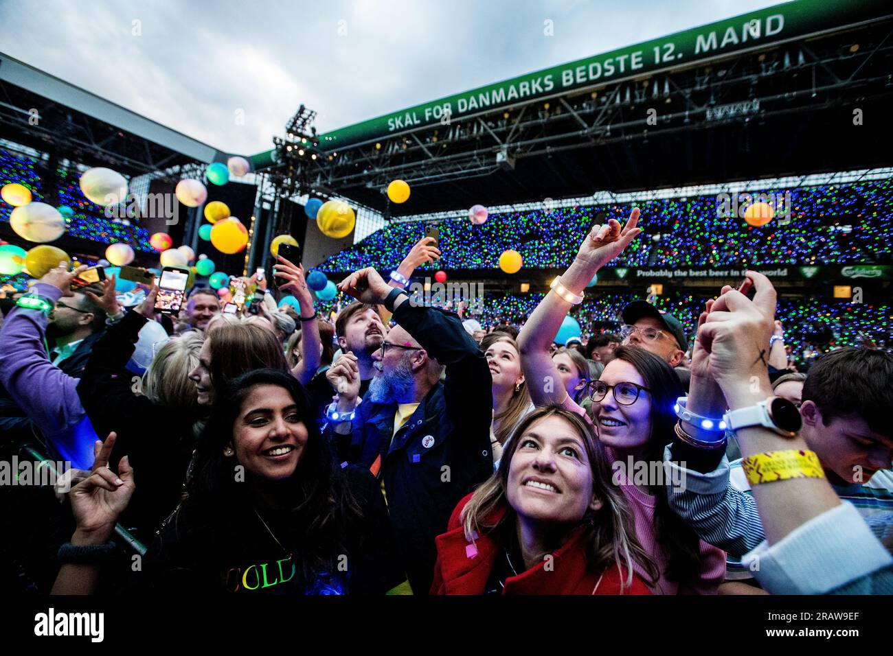 Copenhagen, Denmark. 05th July, 2023. The British rock band Coldplay