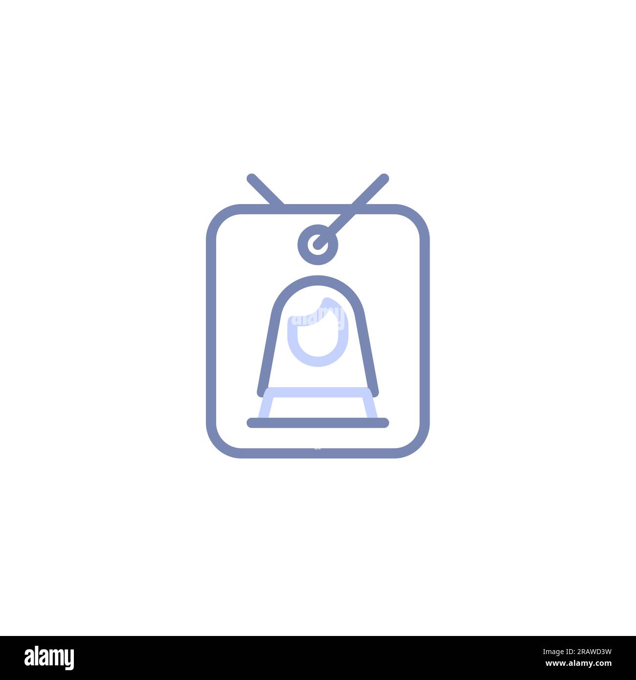 Creating a Professional Card ID Profile for Networking Stock Vector