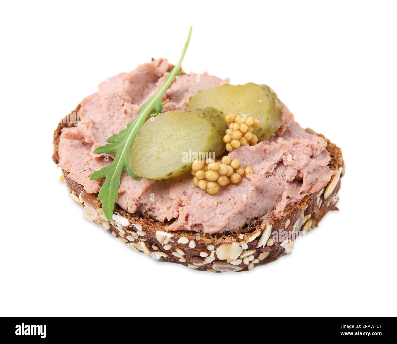 Mustard spread on bread Cut Out Stock Images & Pictures Alamy