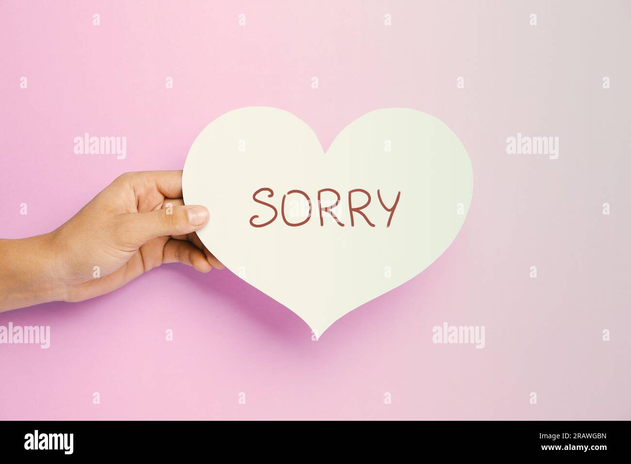 Heart sorry hi-res stock photography and images - Alamy