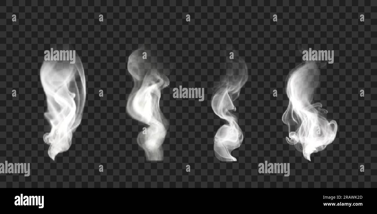 Set of vector icons of incense smoke Stock Vector Image & Art - Alamy