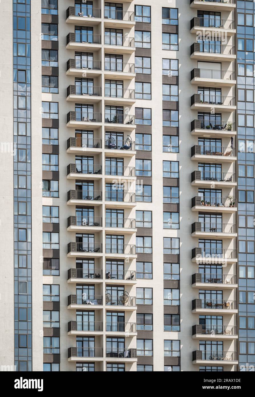 Belgrad, Serbia. 05th July, 2023. Apartments of residential complexes