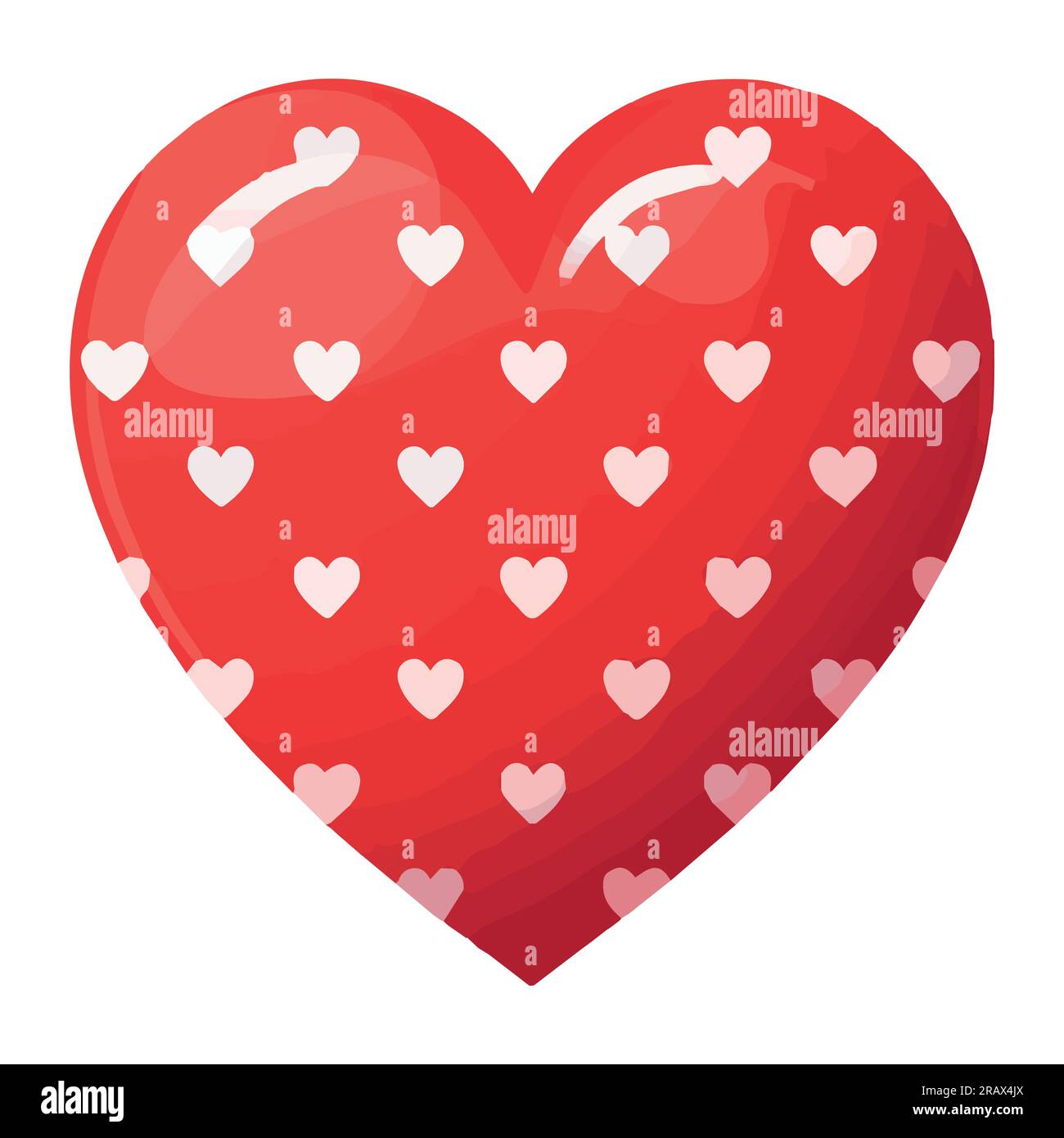 The heart is a symbol of love and Valentine s Day. A flat pink icon ...