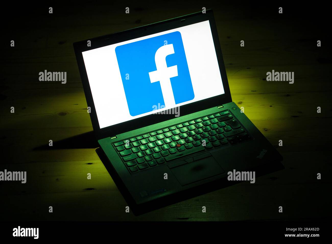 File photo dated 25/03/18 of the logo of social networking site Facebook is displayed on a laptop. An new app billed as a rival to Twitter has been launched. Threads, created by Facebook and Instagram owners Meta, was due to go live in the UK early on Thursday. Issue date: Thursday July 6, 2023. Stock Photo