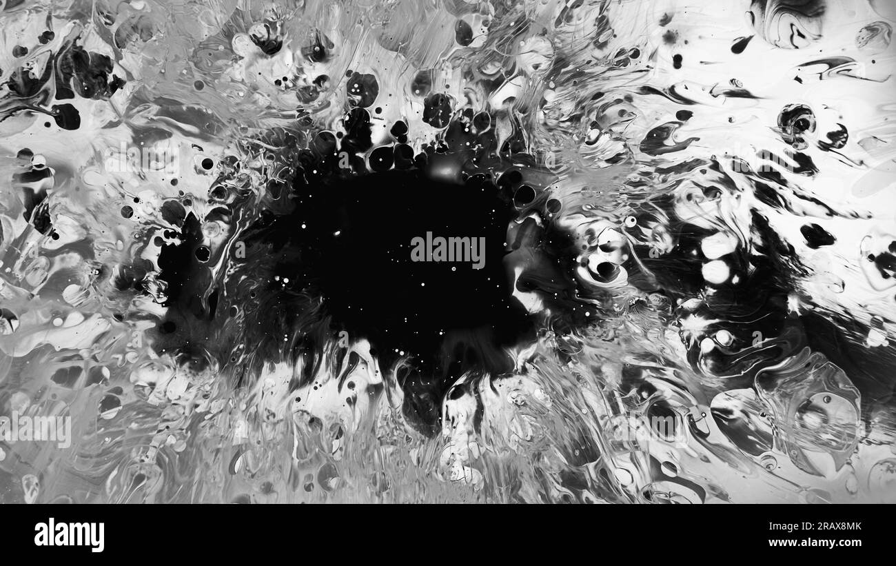 Water stains black oil splash dark spots floating Stock Photo Alamy