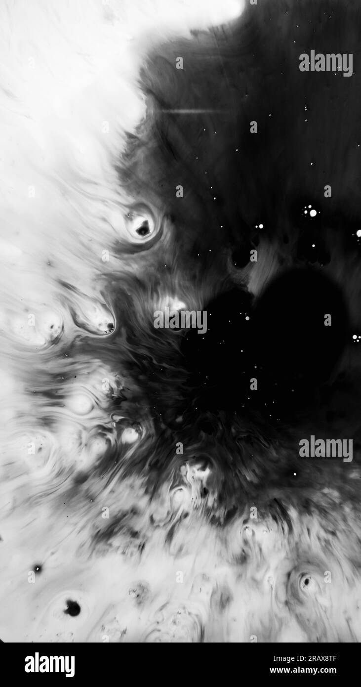 Spreading ink Black and White Stock Photos & Images Alamy