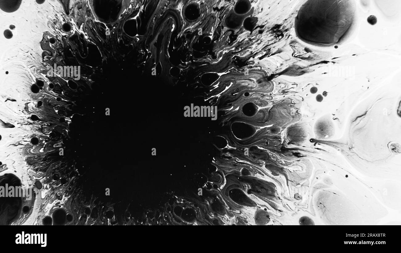 Spreading ink Black and White Stock Photos & Images Alamy