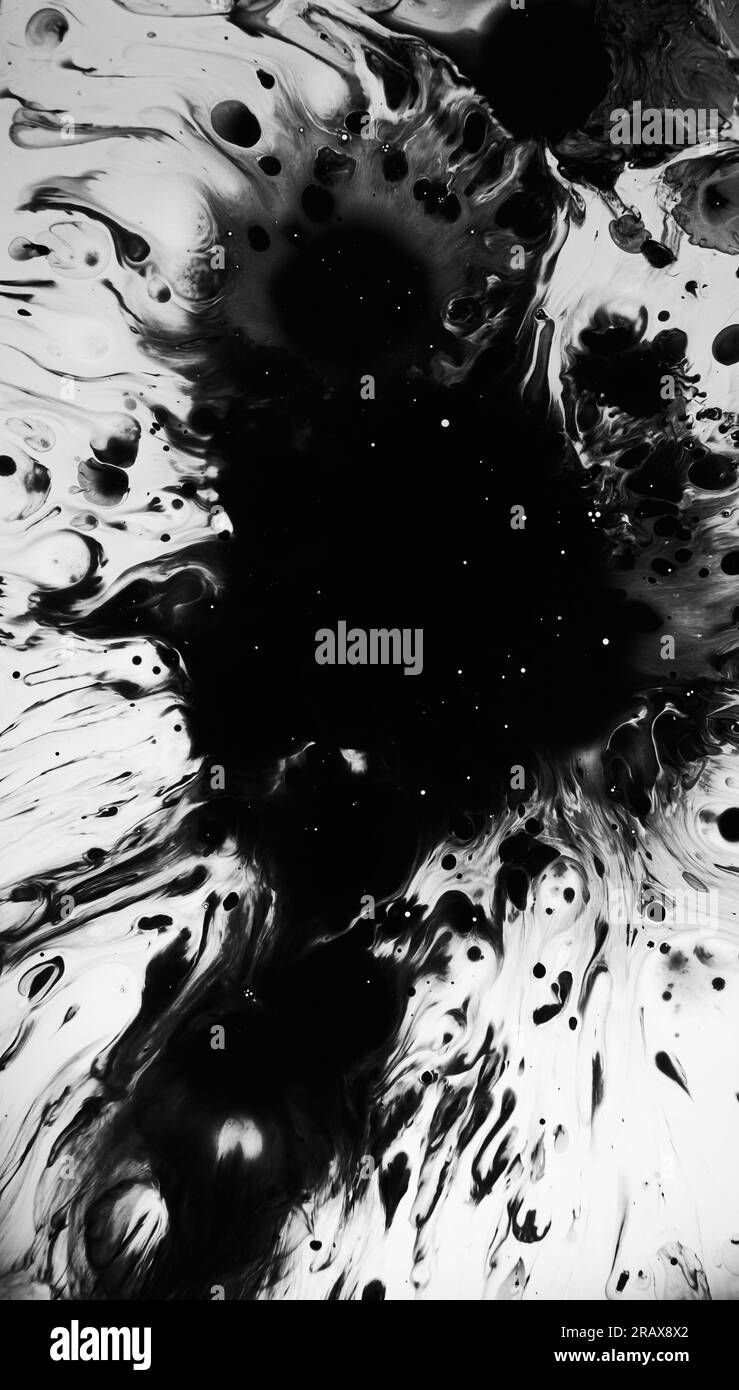 Spreading ink Black and White Stock Photos & Images Alamy