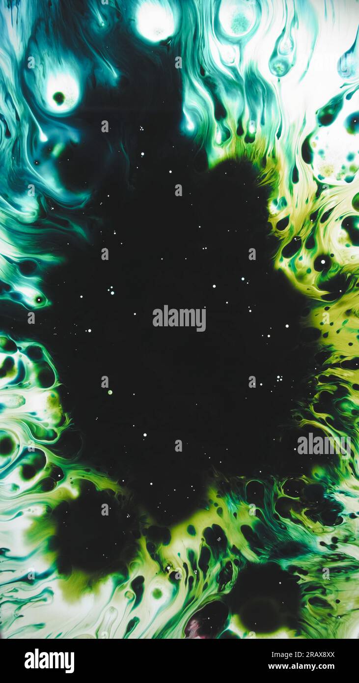 Ink splatter colorful stains fluid splash spread Stock Photo - Alamy