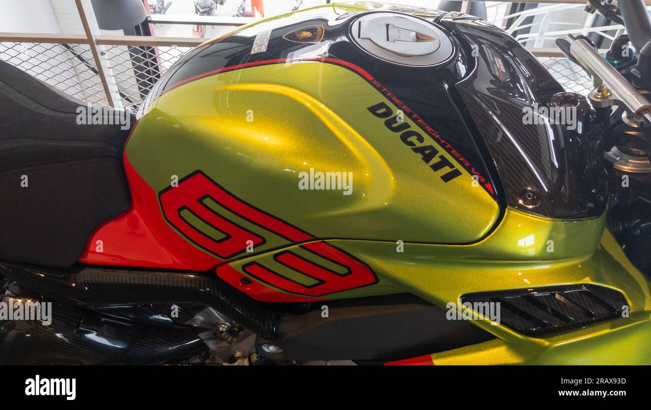 Ducati v4 streetfighter hi-res stock photography and images - Alamy