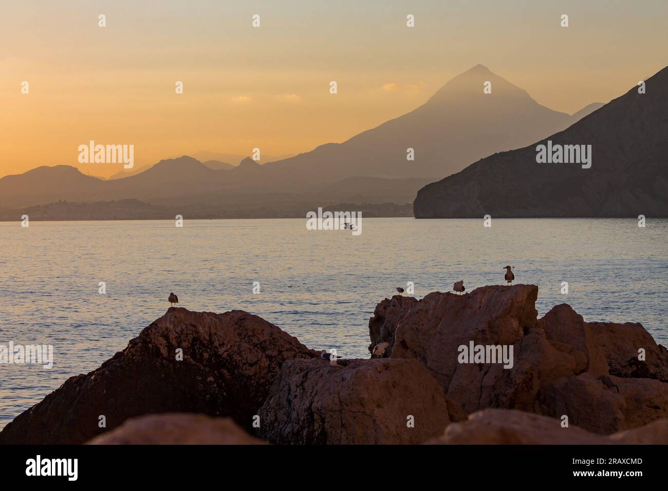 Landscape Silhouette Sierra Helada Natural Hi res Stock Photography And 