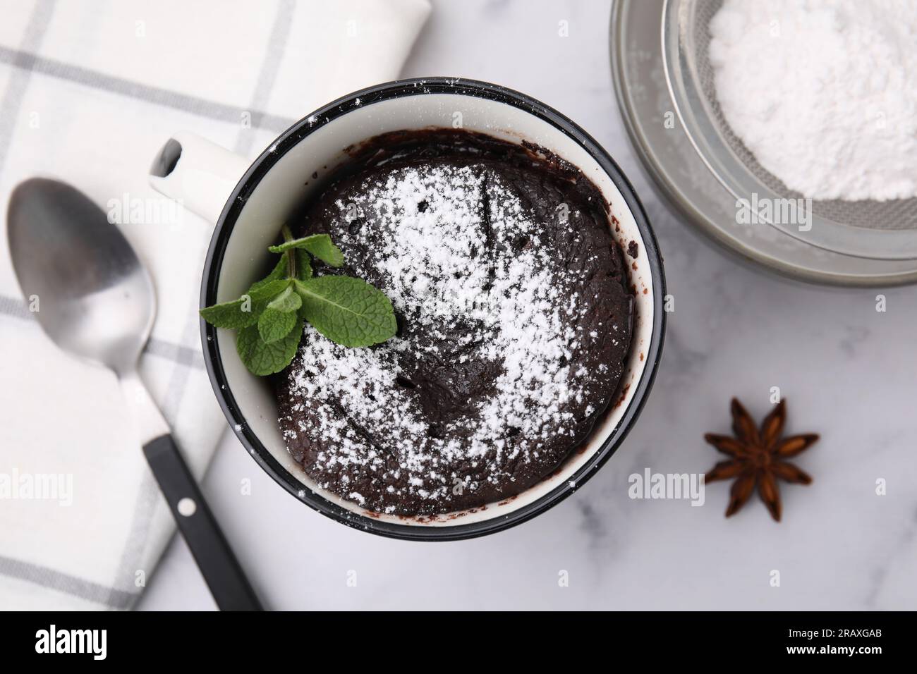 Chocolate Mug Cake Recipe by Tasty