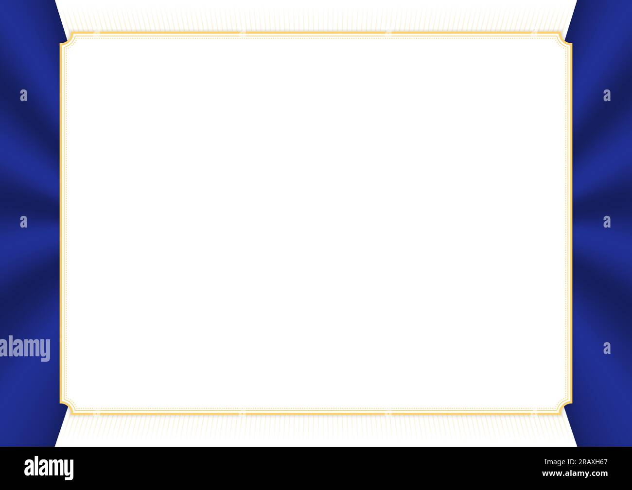Color Union Frame White Horizontal frame and border with colors of European Union flag ...