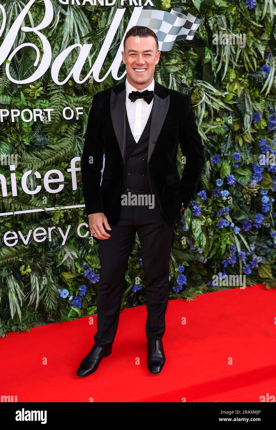 London, UK. 05th July, 2023. Kai Widdrington seen attending the Grand Prix Ball 2023 at the Hurlingham Club in London. (Photo by Brett Cove/SOPA Images/Sipa USA) Credit: Sipa USA/Alamy Live News Stock Photo