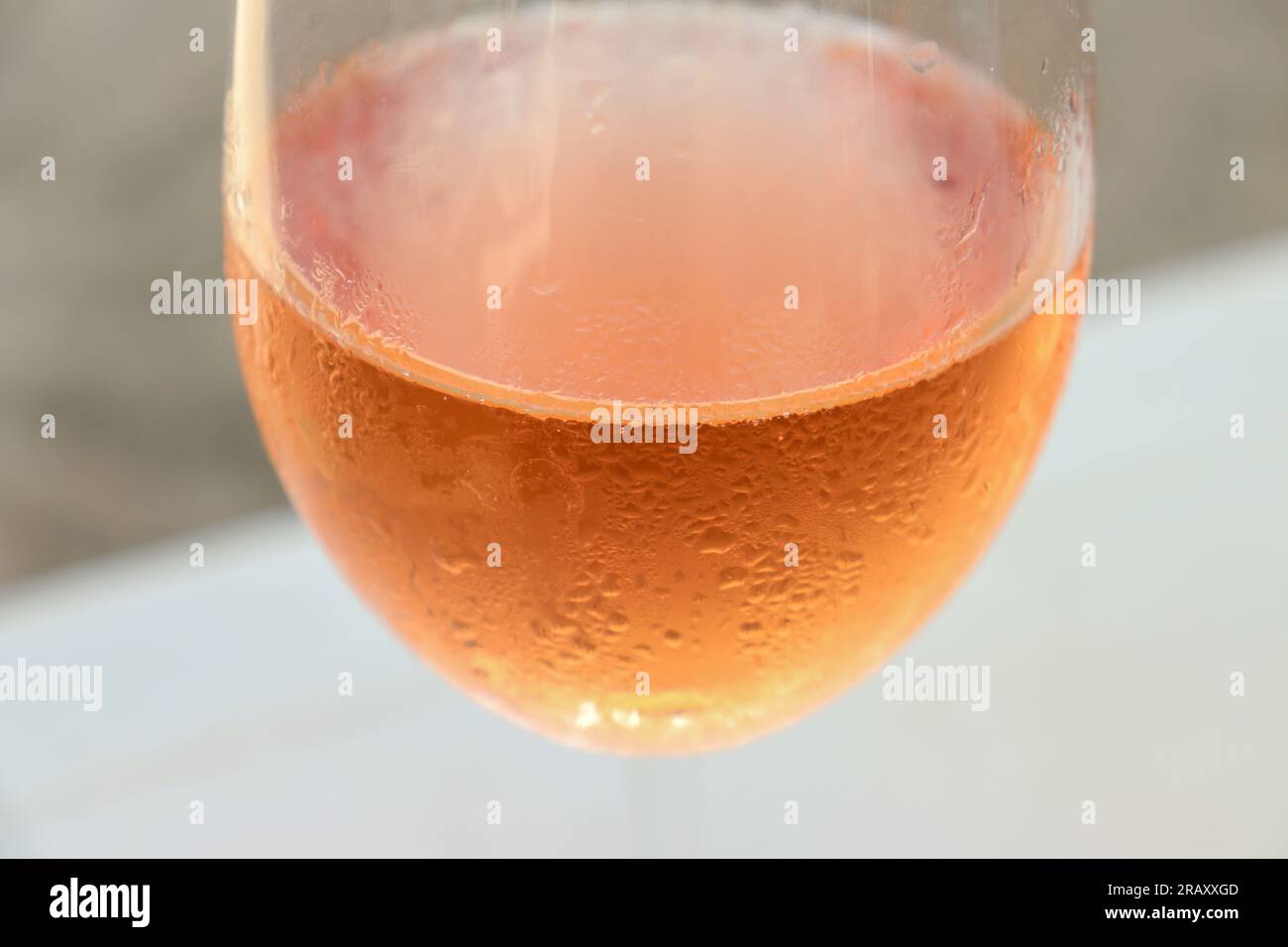 cold wine glass Stock Photo Alamy