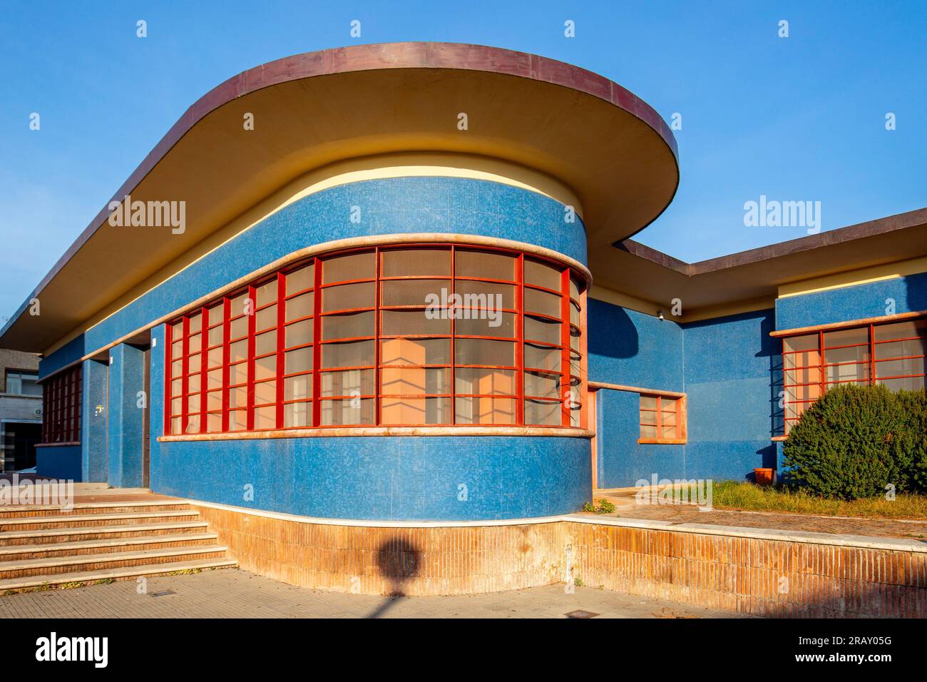 Post office building, Palazzo delle Poste, Sabaudia, Latina, Lazio