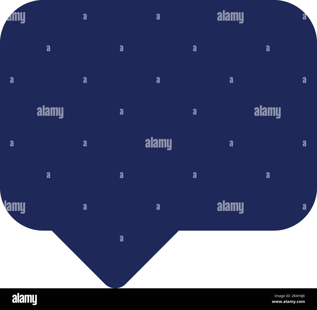 Speech box black glyph ui icon Stock Vector
